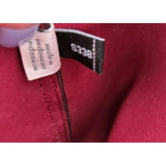 Kate Spade Large Leather Tote Handbag Pink Mauve Gold Hardware Bag Tag Violet - Picture 13 of 13